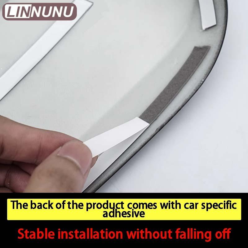 LINNUNU Car rearview Reversing mirror decorate cover For toyota RAV4 XA50  2024 2025 Exterior accessories Scratch resistant