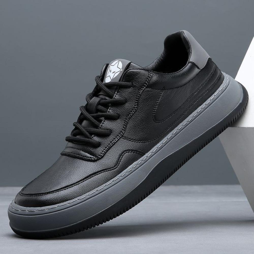 

Men Casual Shoes Fashion Comfortable Breathable Running Shoes Light Sport Wear-resistant Sneakers EU38/CN39 чёрный