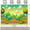 2D Plane - 2D Plane - A 1-piece 2D plane banner with a vibrant image, inspired by games