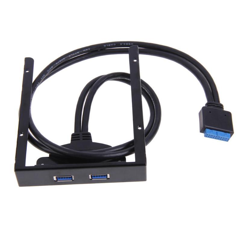 DHYAWUER Adattatore Pannello Frontale Per PC Con Hub USB 3.0 - Foto 7