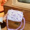 Sparkling Floral Kids Bag Adorable Fairy Shoulder Crossbody Bag For Girls 2024