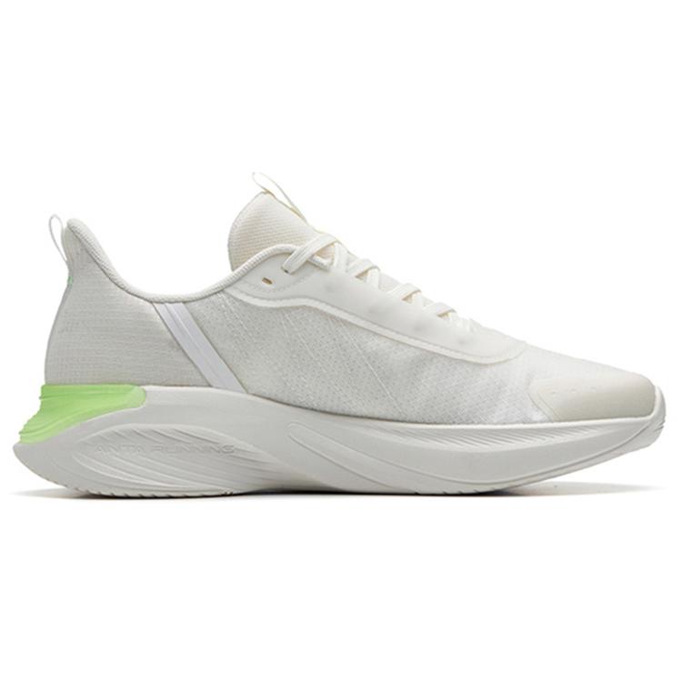 New Anta Running Collection Cushioning Anti Slip And Wear Resistant Low Top Running Shoes Women's White 122235565-1