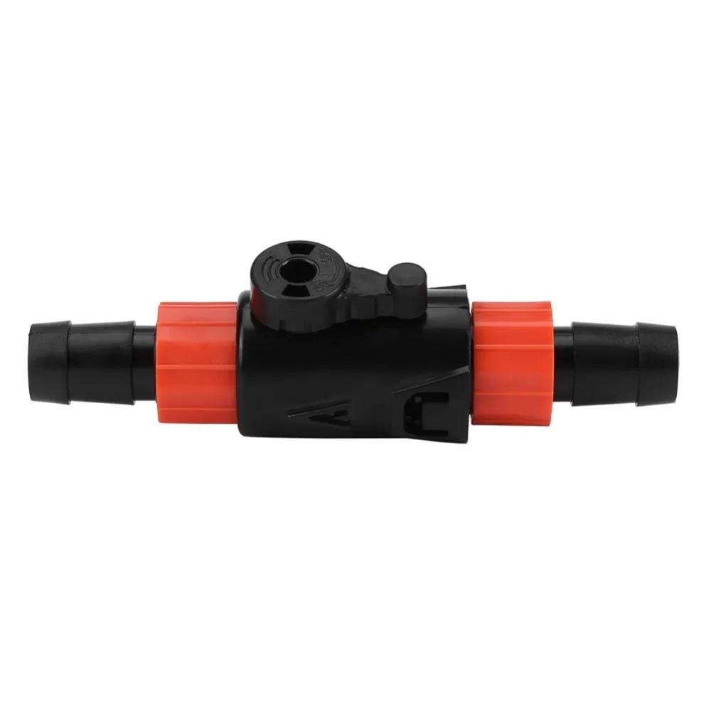 Plastic Water Control Valve 16/22mm Quick Release Fish Tank Valve Air Valve Flow Control Quick Release Connector Filter System