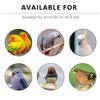 Screw Bird Bathtub for Parrots Birdcage Hanging Shower Basin Parrot Bathing Tray Cage Bathing Tub for Various Size Bird