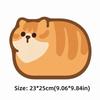 Thickened Wrist Rest Mousepad Cute Cat Computer Desk Mat Comfortable Cat Mouse Pad  Dormitory Use