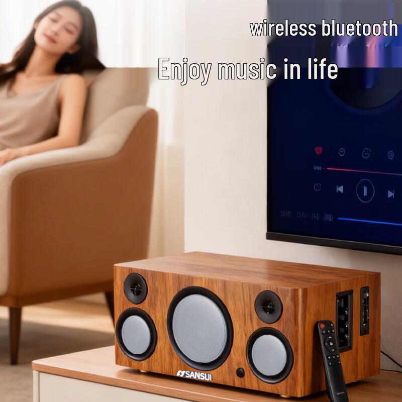 SANSUI S300 All-in-One HIFI Bluetooth Speaker System (CN version)