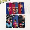 Soccer NO 19 Football Number No19 Phone Case for Apple iPhone 12 13 Pro Max Mini ProMax X XR Air XS 12Pro 13Pro Protective Cover
