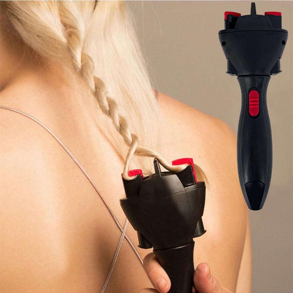 Electric Automatic Smart Quick Easy DIY Braid Hair Braider Hairstyle Tool Hair Braided Tight Curls Artifact