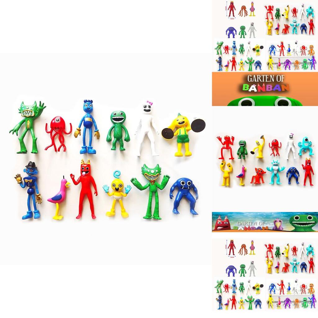6/12 Stück Garten Of Banban Spielzeugmodelle Handgefertigte Puppen für Kinder Geschenke