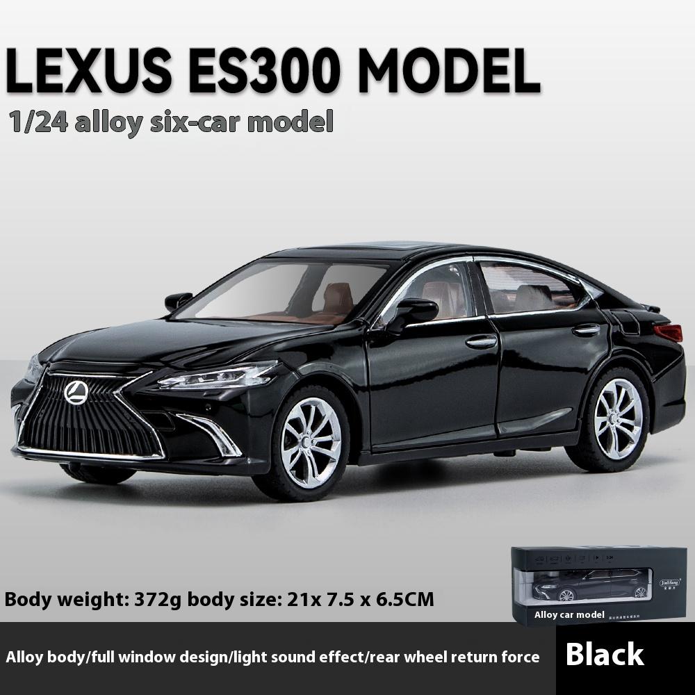 1/24 Lexus ES300 Large Luxury Executive Sedan Alloy Metal Diecast Car Model Computer Bookshelf Ornament Collection Children Gift