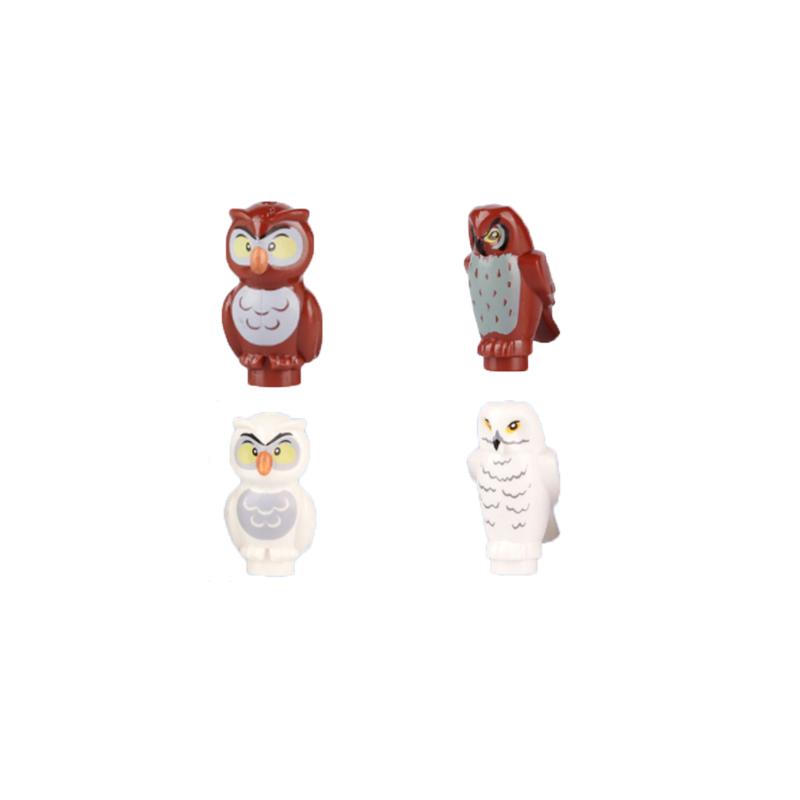 MOC City Animal Building Block Model Character Farm Accessories Goose Pig Dog Orangutan Cheetah Shark Zoo Brick Toy Gifts X014