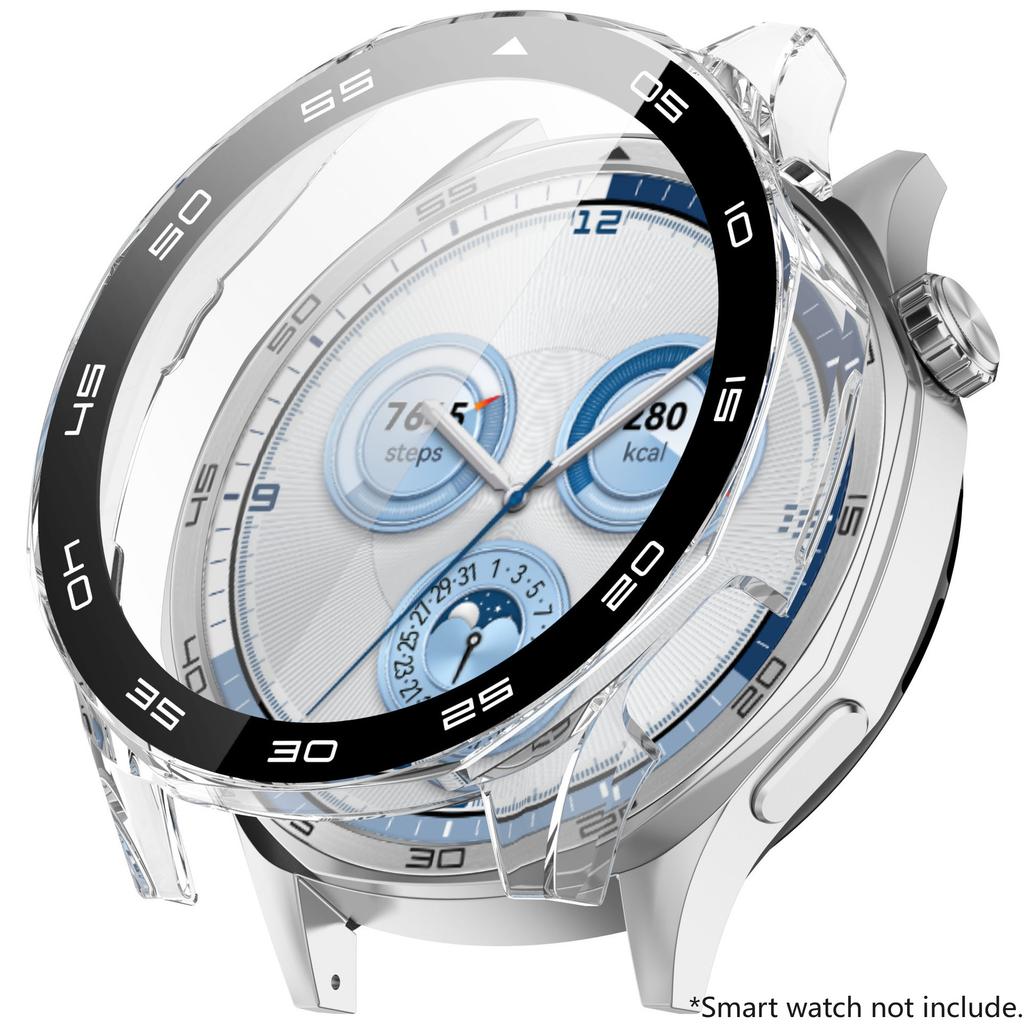 Tempered Glass Screen Protector Case for Huawei Watch GT 5 46mm Hard PC Protective Bumper for Huawei GT5 46 Cover Accessories