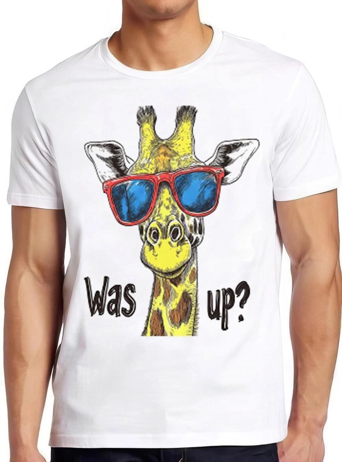 Giraffe Animal Zoo Cute Funny Animal Meme Gift Tee Gamer Gift Tee T Shirt 2467 XL