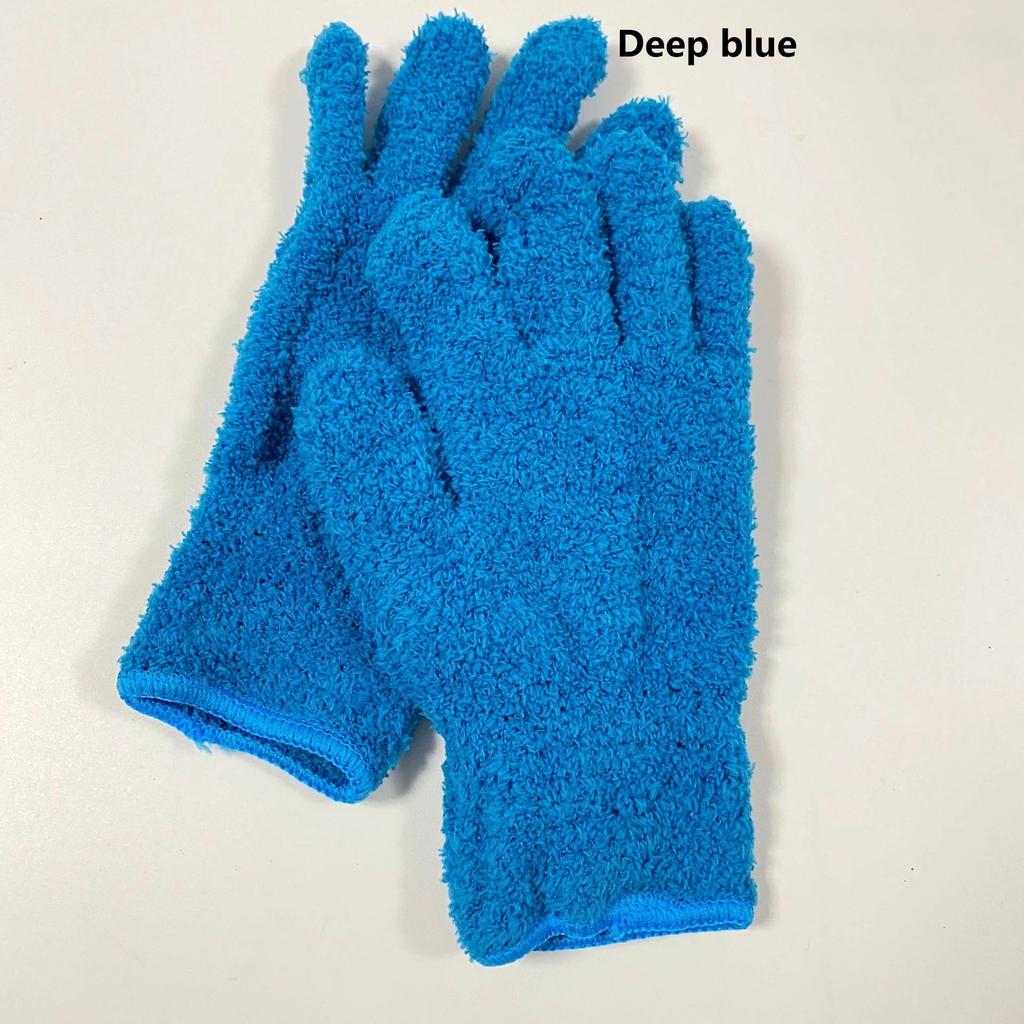 2ps Microfiber Dusting Gloves-Stretchable & Breathable Cleaning Gloves,Non-Waterproof for Cars, Boats, RVs, Pools, Home, Kitchen