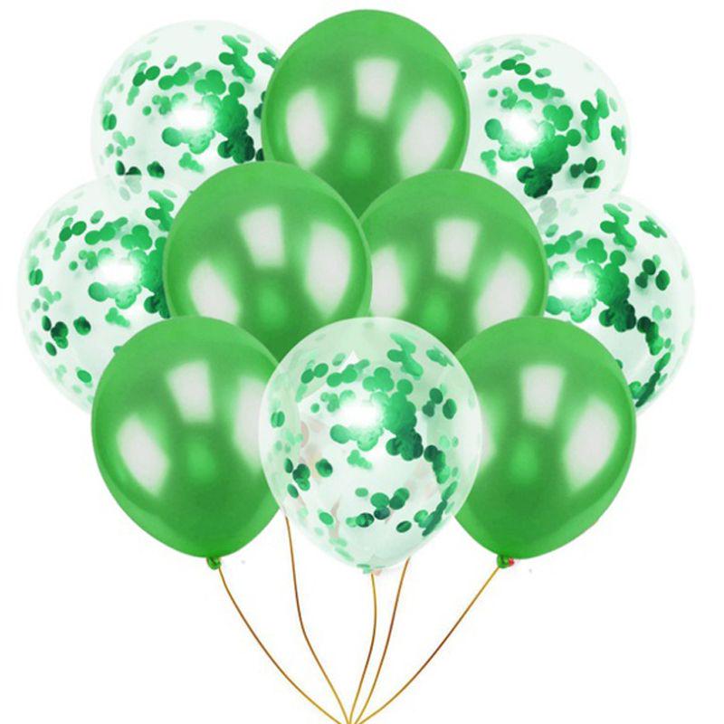 10pcs Happy Confetti Birthday Baby Shower Decoration Party Balloons Supplies