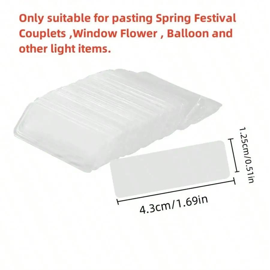 Reusable Double Sided Tape Transparent Nano Glue Seamless Self Adhesive Waterproof Seamless Wall Stickers Washable Tape