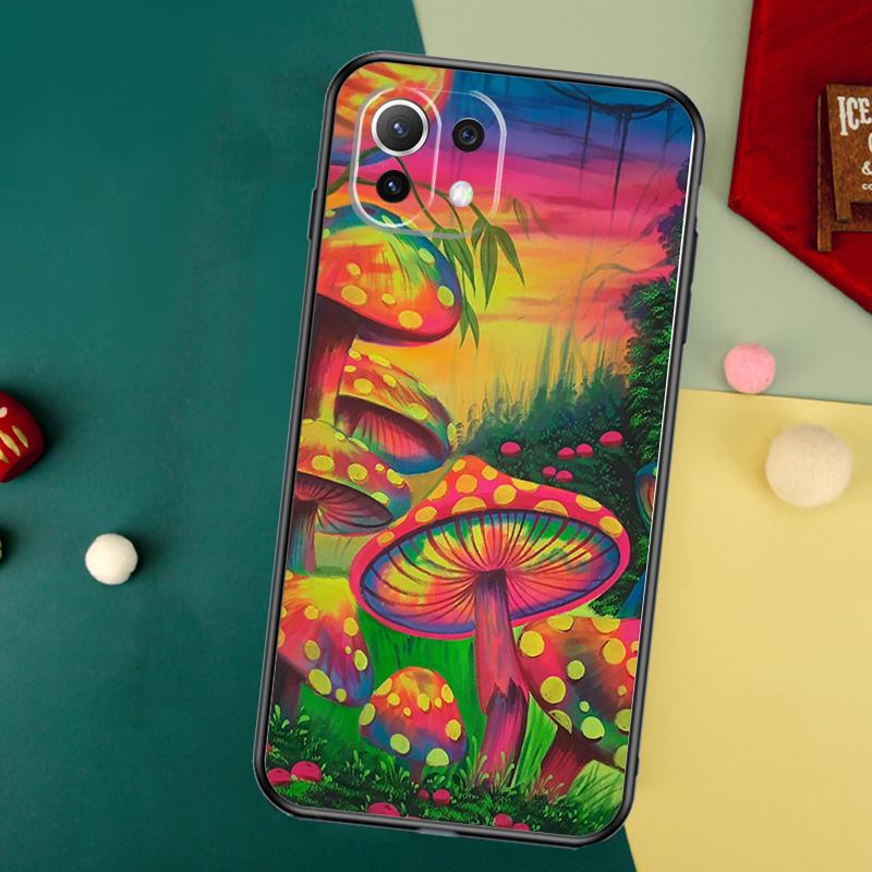 Mushroom Case For Xiaomi 14T Pro 11T 12T 13T 13 14 15 Ultra POCO X7 Pro X3 X5 X6 M6 F5 F6 Pro Cover