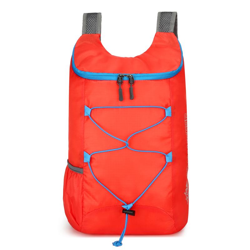 Cross-Border Summer Travel Backpack: Men's/Women's Foldable Hiking & Sports Bag