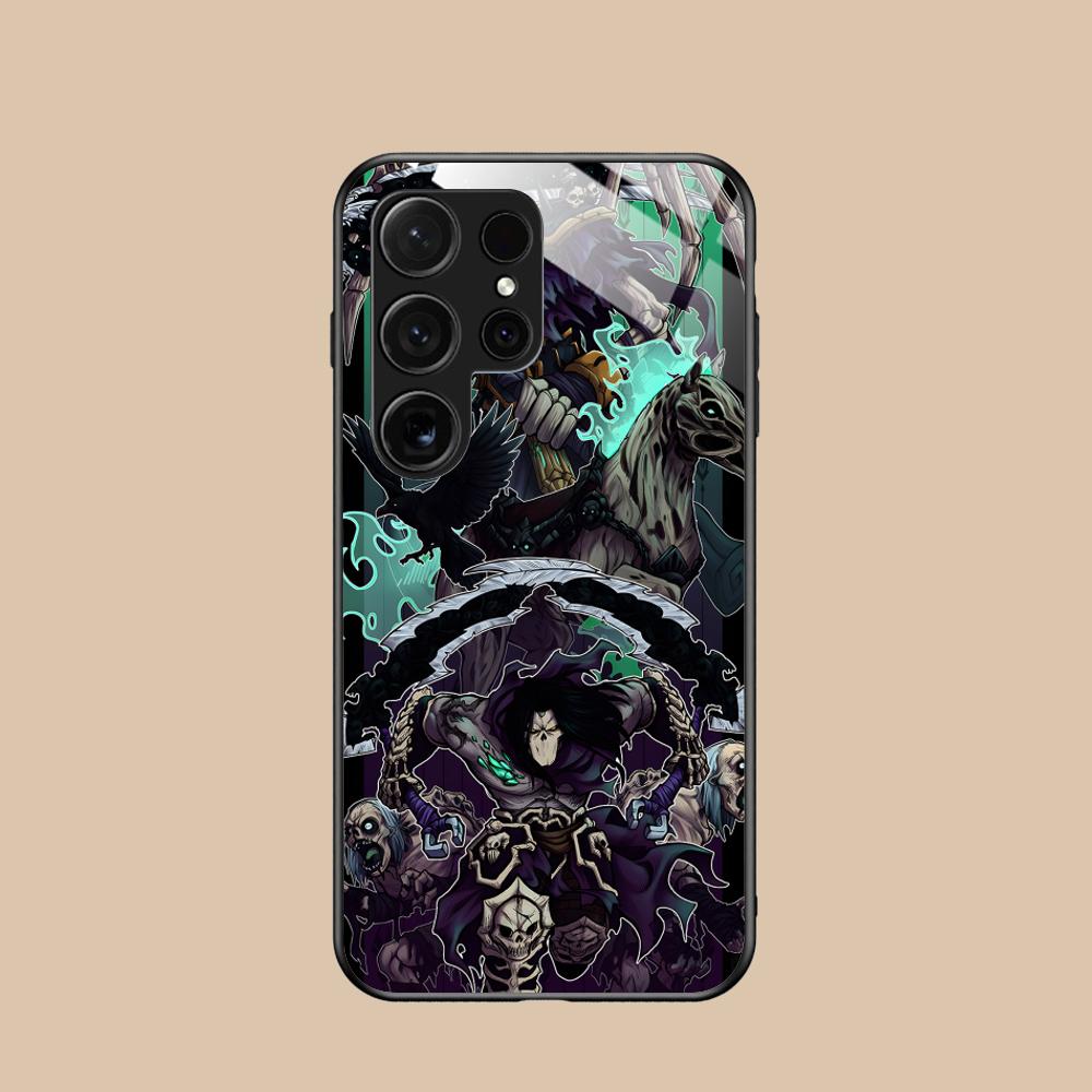 Game Darksiders Mobile Phone Case for Samsung Galaxy A56 55 54 53 52 51 36 35 34 23 16 15 5G Glass Colorful Cover Luxury Cover