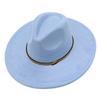 Cappello a cilindro fedora oversize stile europeo e americano uomo e donna semplice ed elegante parasole da esterno cappello jazz cappello da spiaggia per vacanze al mare