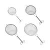 Stainless Steel Teas Infuser for Loose Leaf Fine Mesh Teapot Filter Soup Ingredient Strainer Flour Sieves Food Colander