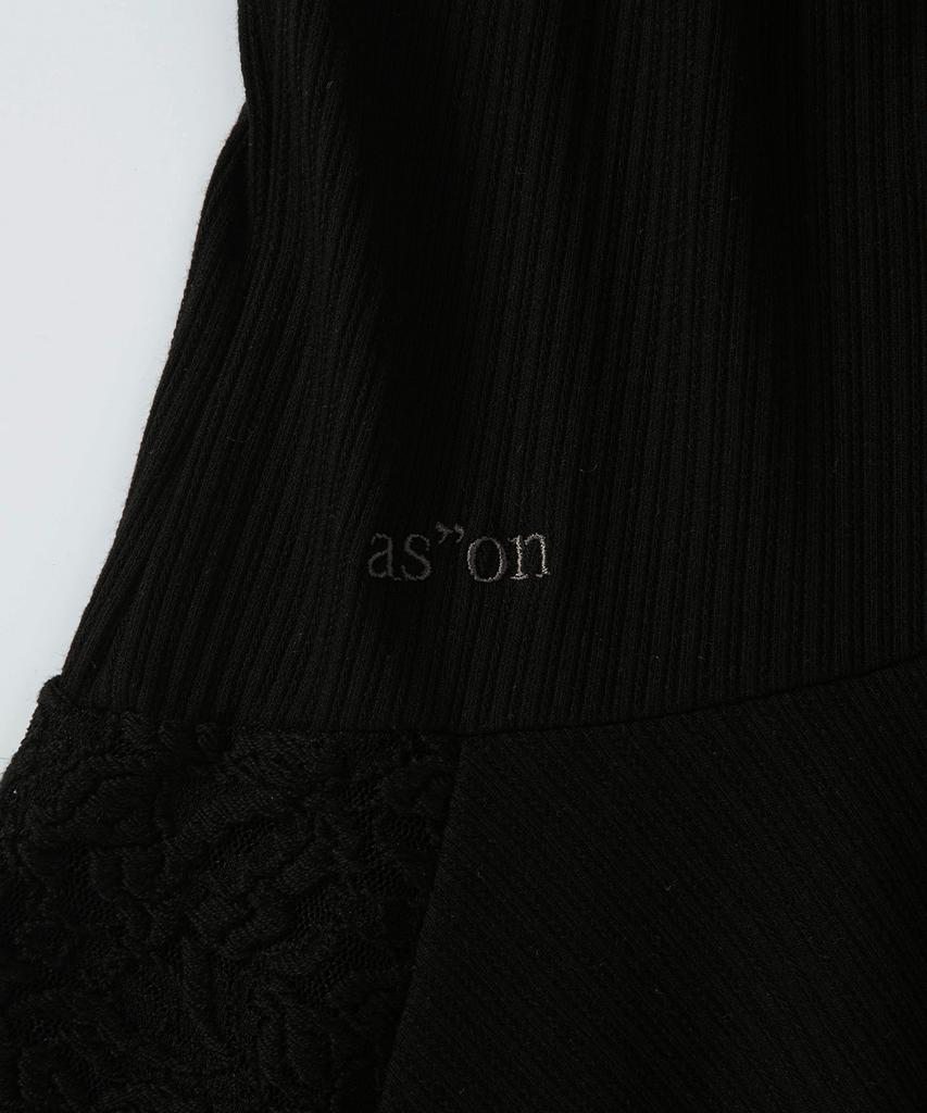 Aejeuon Petal Sleeveless / Black
