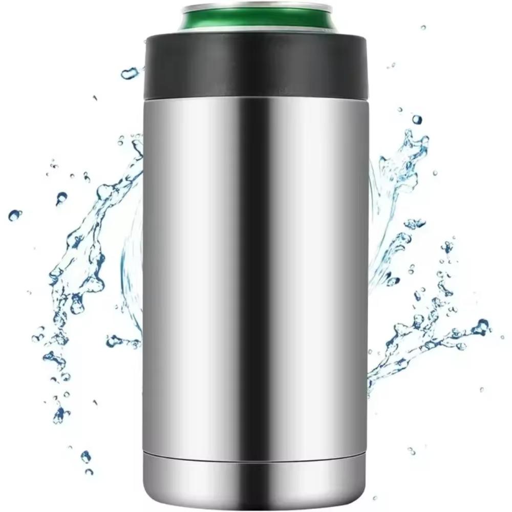 Double Wall Beer Bottle Cold Keeper Stainless Steel Cola Can Cooler Insulated Beer Cooler  Beverage