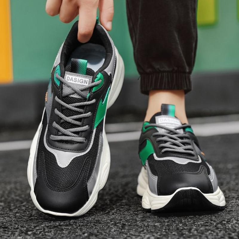 Men’s Shoes Mesh Breathable Casual Sneakers Air Cushion Sport Running Shoes for Men Luxury Tenis Shoes