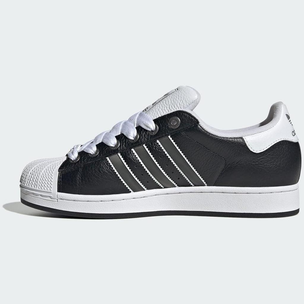 Adidas Superstar II Core Size JQ3209, Black/Matte Silver/Cloud White, 24.0cm