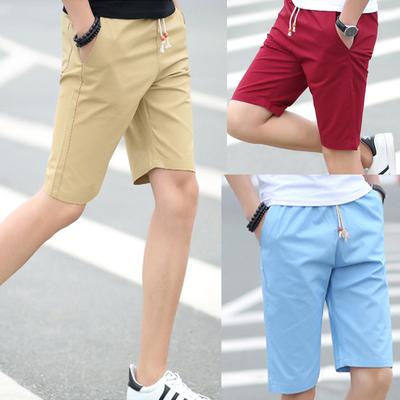 Sommer Herren Sporthose Mode Cropped Hose Übergroße Strand Schnelltrocknende Hose