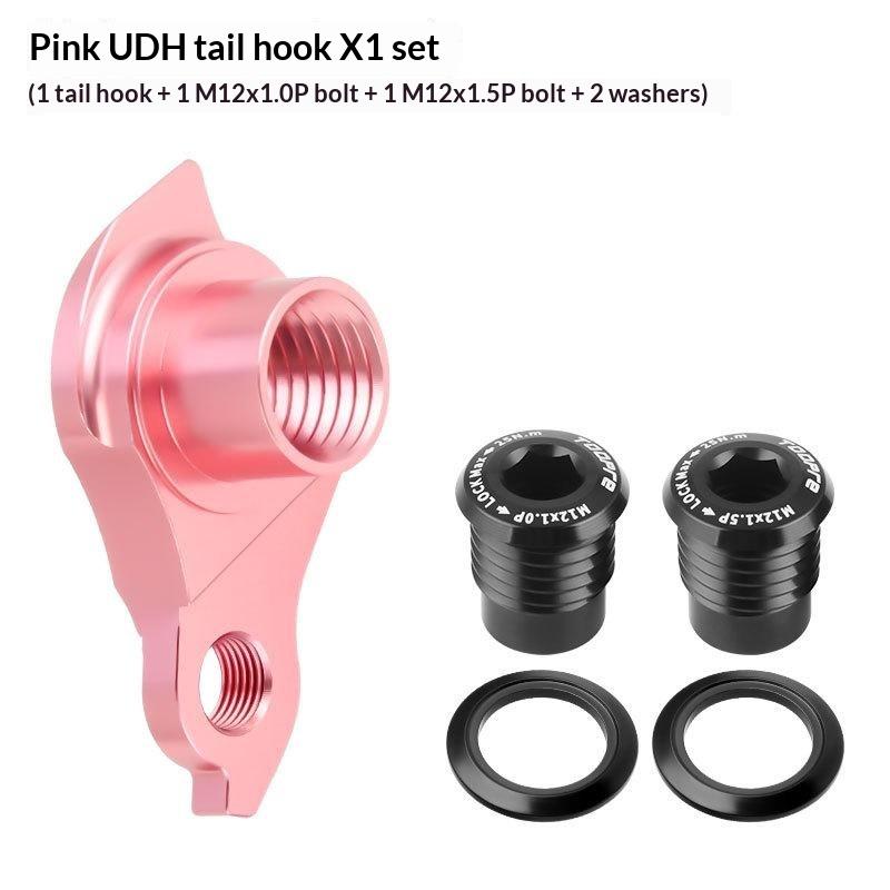 Direct Mount Bicycle Rear Derailleur Hanger Anti-Corrosion Thru-Axle Frame Compatible for Road Mountain Bike Accessories