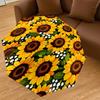 1PC Sunflower Umbrella-8-Rib Reinforced Portable Folding Travel Suitable for All Seasons Outdoor Daily Use  -J0337