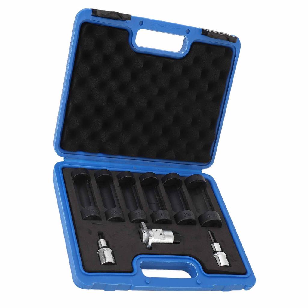 Strut Nut Socket Set with 12 Points Drive Easy Removal 16mm 18mm 19mm 21mm 22mm 24mm Universal Fit for Cars