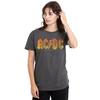 AC/DC Unisex Adult Gradient Logo T-Shirt