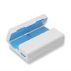 Pill Box 7 Grids Portable Double Layer Mini Medicine Box Sealed Moisture Proof One Key To Open The Cover
