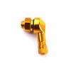 1Pc Metal Valve Elbow 90 Degree Angle Motorbike Motorcycle Rim Tire Accessories Wheels Spare Parts Wheel Tire Valve Stems Part Valve Stems 1
