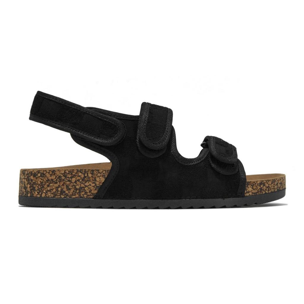 Independent station wish large size flat sandals 2024 summer new open-toed Internet celebrity temperament sandals women