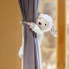 Sheep Curtain Tiebacks With Plush Animal Dolls For Kids Room Decoration Window