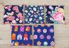 Castle Enterprises Mini Cushion for 5 Assorted Designs Random Pattern x Made in Japan Maneki-neko (Lucky Cat) Ornaments, (Blue), (10cm 10cm),