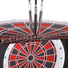 CyeeLife Soft Tip Dartboard Professional Dart Board with 6 Dart 6 Dart 30 Dart 1 Dart Throw 2 Dart Board Stands Set, Arrows, Flights, Tips, Line,