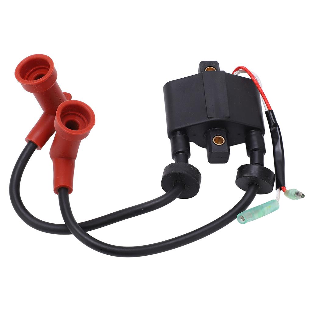 Outboard Motor Ignition Coil Assembly Marine Ignition Coil for 40HP High Pressure Cap 6F5?85570