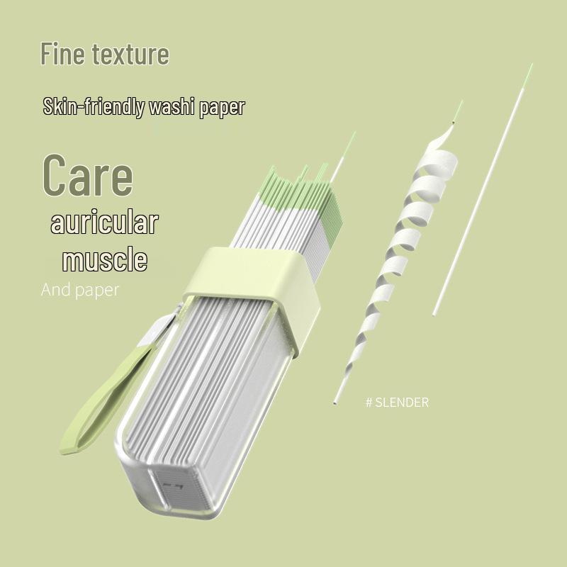 Enhanced Dual-Use Ear Cleaning Tool with Deodorizing Feature for Dolls and Humans - Japan Edition