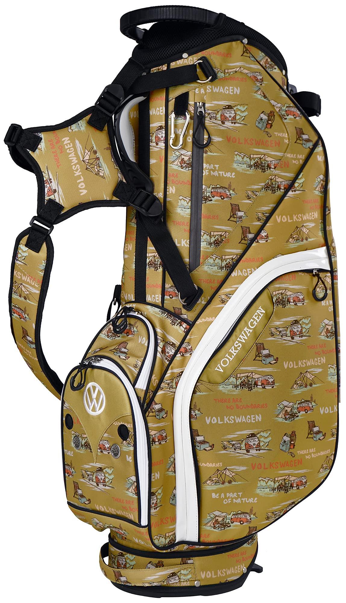 

Rezax Caddy Bag Volkswagen Type Stand Bag Beige 9.5 VWCB-1413