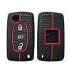 2 Button Silicone Car Key Ring Cover Case Holder For Peugeot 206 308 3008 Expert Partner Citroen C3 Pluriel Picasso Berlingo
