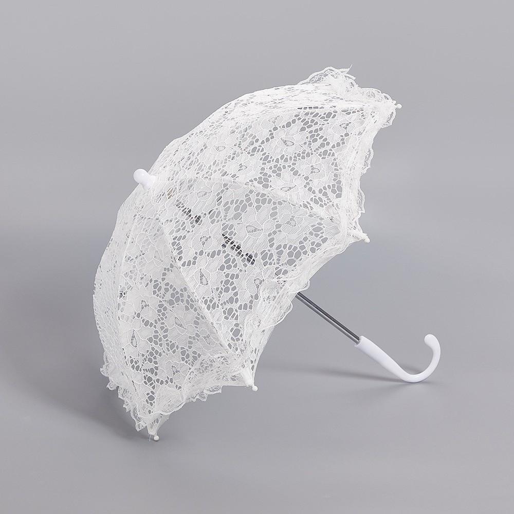 Hollowed Out Women's Lace Umbrellas Lolita Bride Prop Umbrella Photography Props