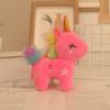 Cute Unicorn Plush Doll Schoolbag Pony Pendant Toy Doll Children's Doll Girl Pink Pendant
