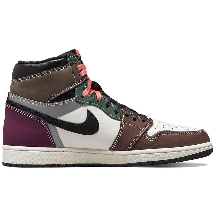 Air Jordan 1 High OG Hand Crafted Unisex Sneakers Multifärg Svart Archaeo-Brun DH3097-001
