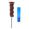 Floating Rain Gauge Ground Mounted Plastic Cylinder Rain Water Measurement Tube with Scale Straight Insert