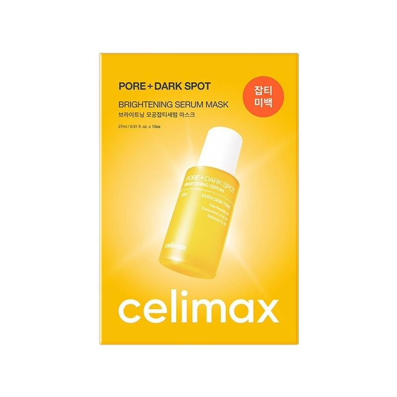 CELIMAX Pore+ Dark Spot Brightening Serum Mask 27g*10EA