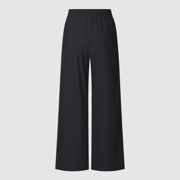 LECOQ Women'S Shade-On Cooling Tricot Wide Fit Pants - Black Qr222Ofp41
